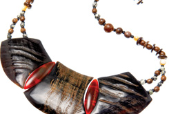 Wooden Bead Necklace